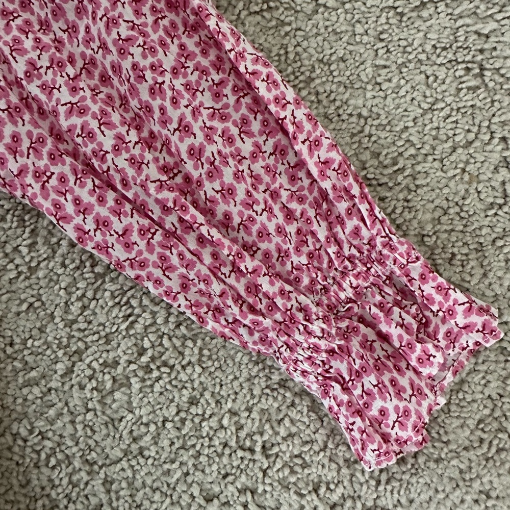 DÔEN Carine dress in Pink Floral size kid 10 - Picture 4 of 4